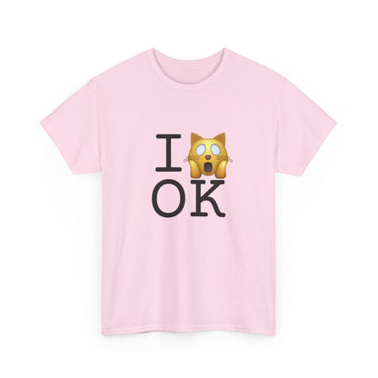 "I'm a Scaredy Cat about Oklahoma" Tee