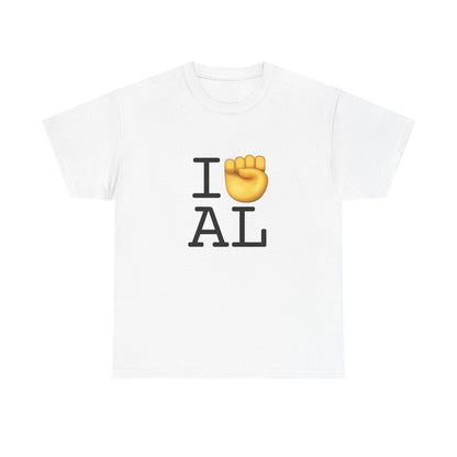 "I Raise my Fist with Alabama" Tee