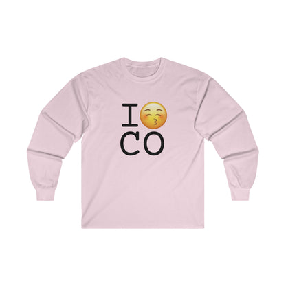 "I Kiss Colorado" Long Sleeve Shirt