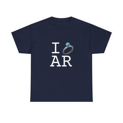 "I'm Married to (Diamond Ring) Arkansas" Tee