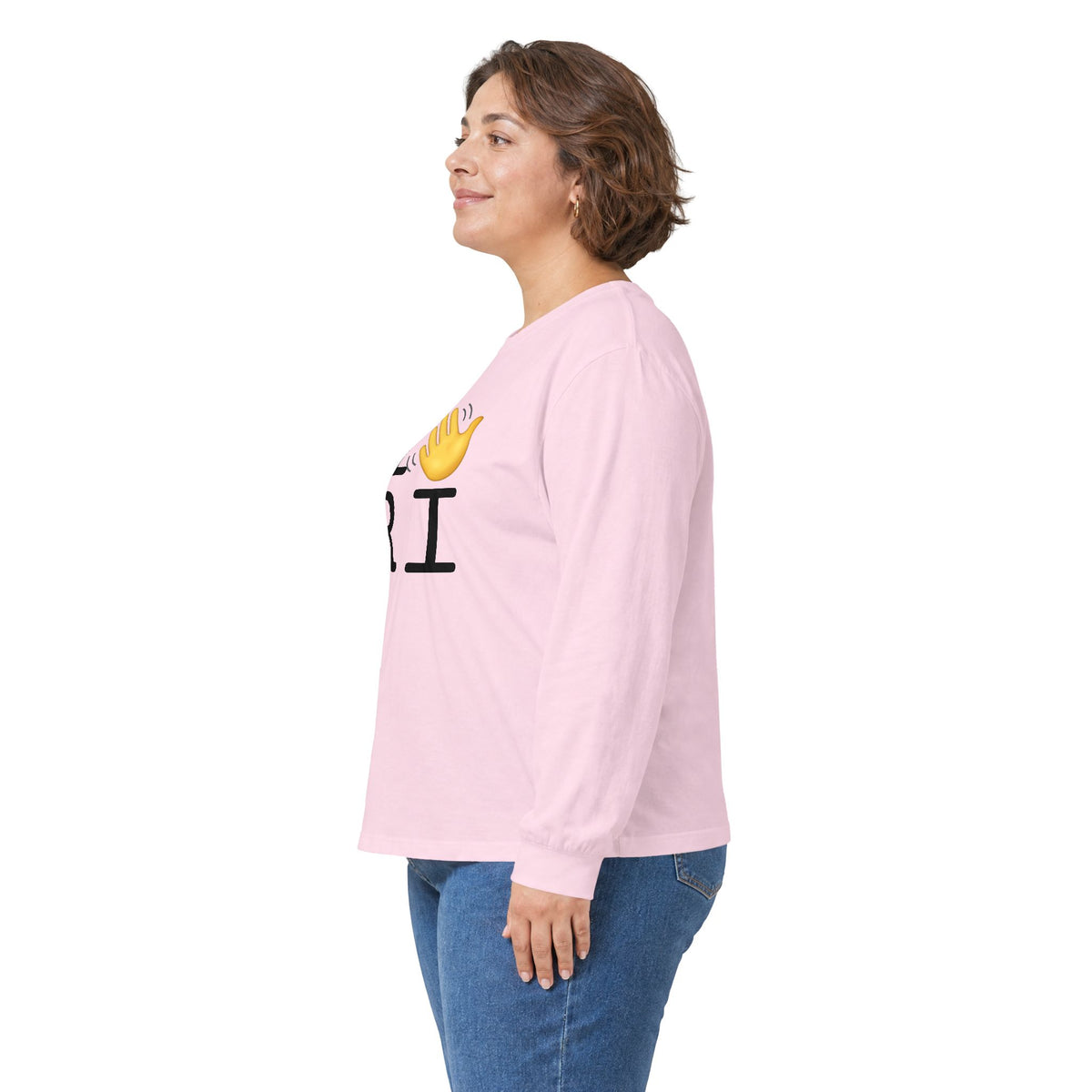 "I Wave at Rhode Island" Long Sleeve Shirt