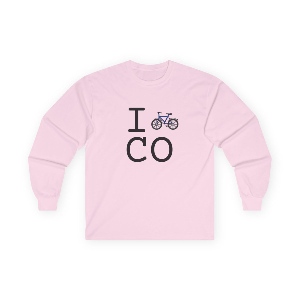 "I Bicycle Colorado" Long Sleeve Shirt