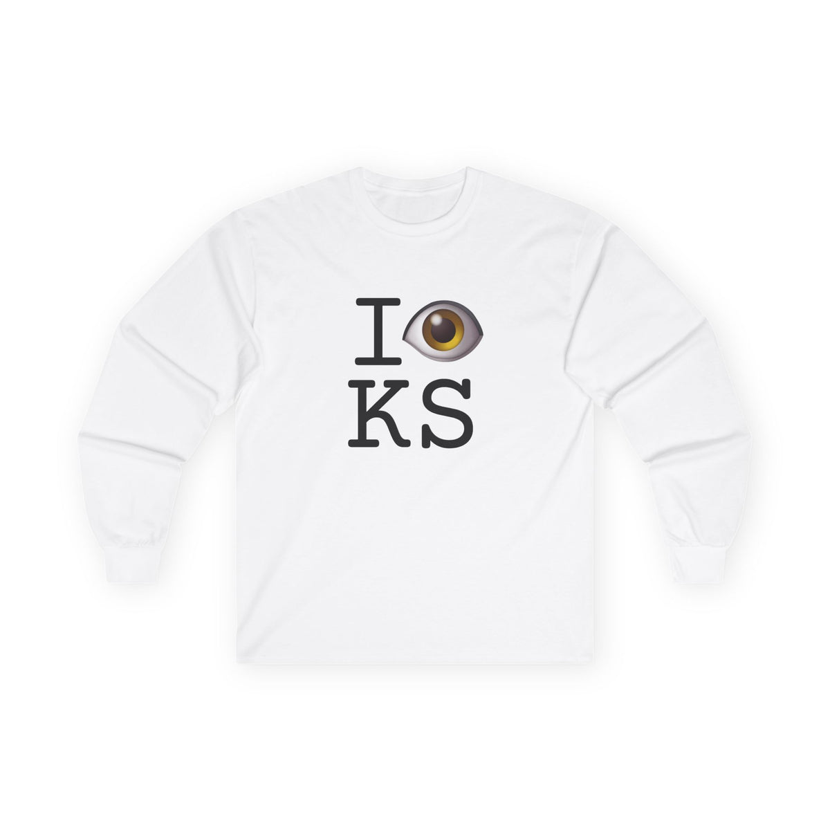 "I See (Eye) Kansas" Long Sleeve Shirt
