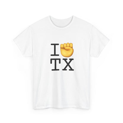 "I Raise my Fist with Texas" Tee
