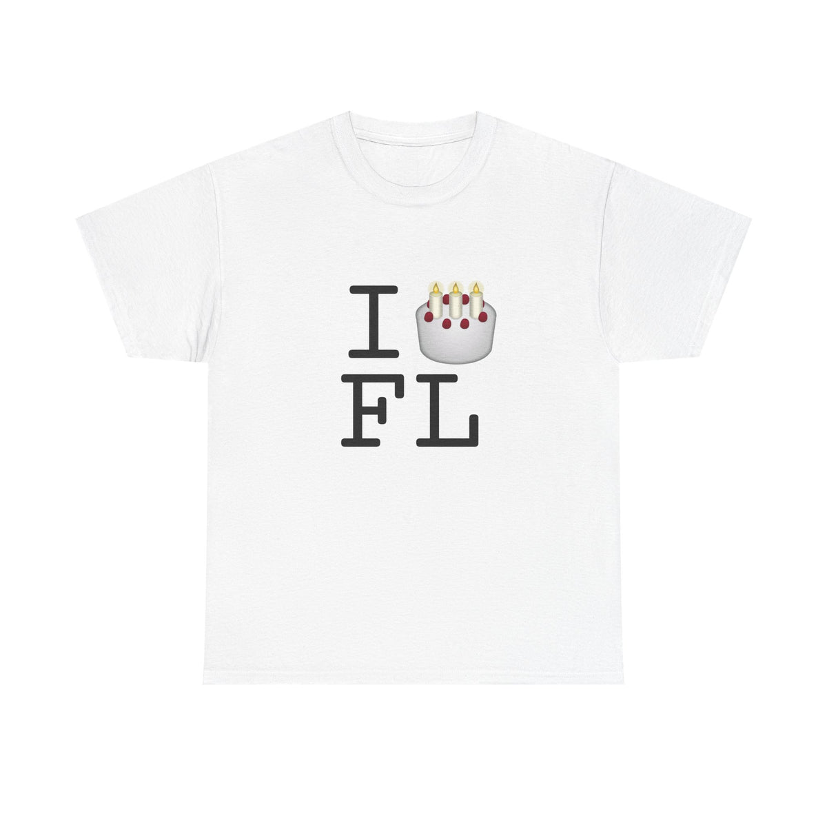 "I Birthday Cake Florida" Tee
