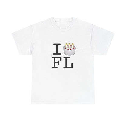 "I Birthday Cake Florida" Tee