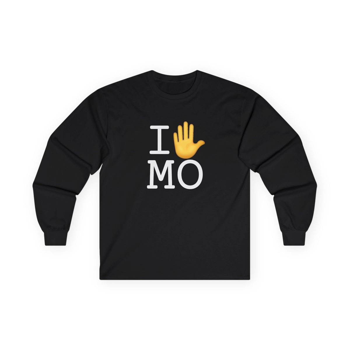 "I Stop (Raised Hand) Missouri" Long Sleeve Shirt