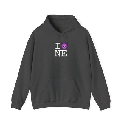"I'm an Angry Devil about Nebraska" Hoodie