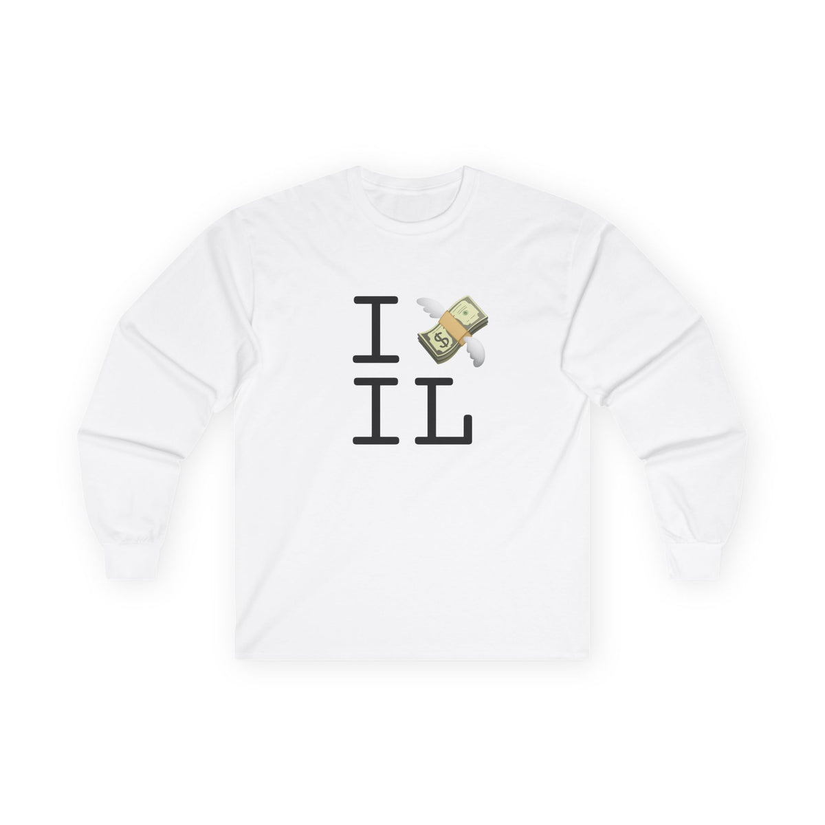 "I Lose Money in Illinois" Long Sleeve Shirt
