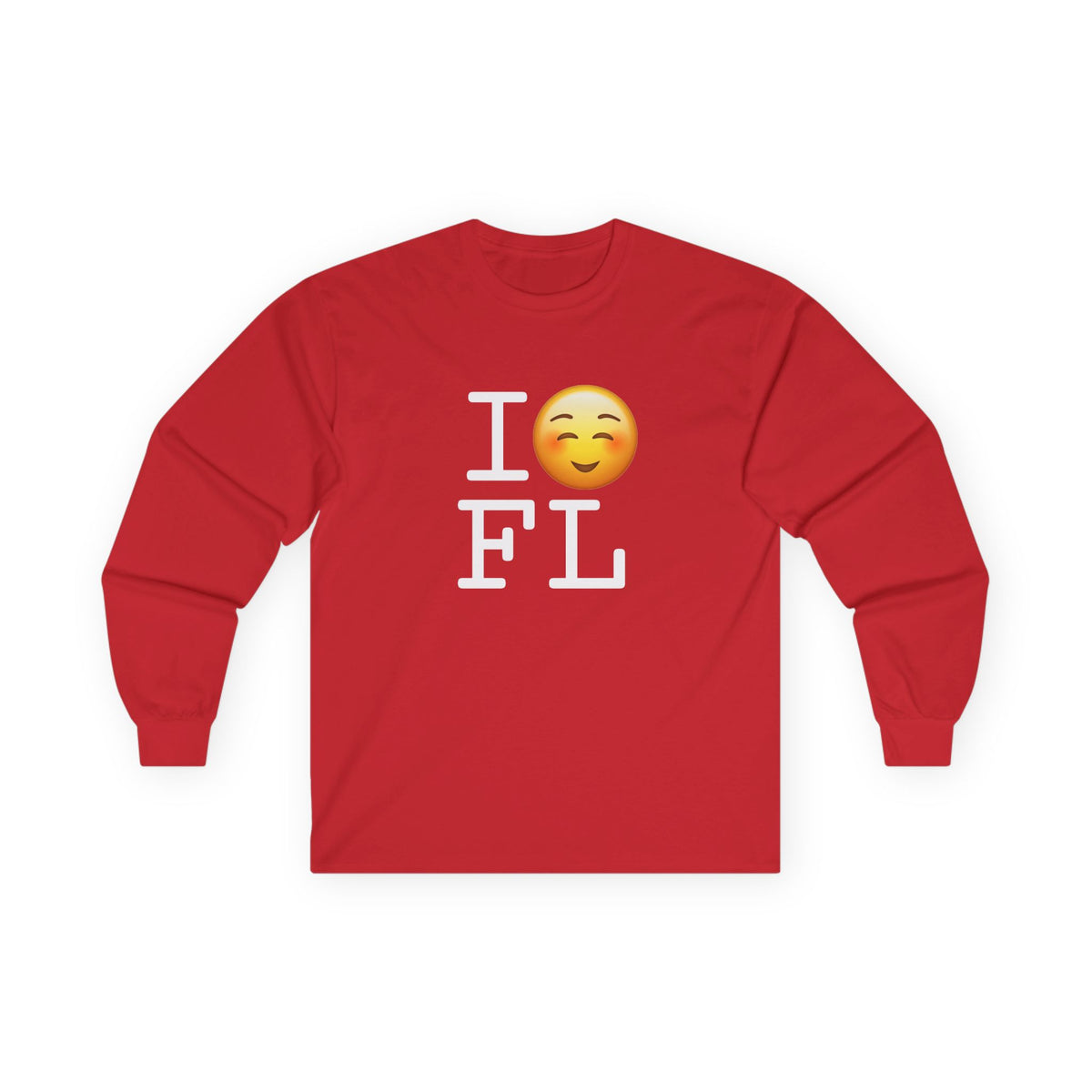 "I Blush at Florida" Long Sleeve Shirt