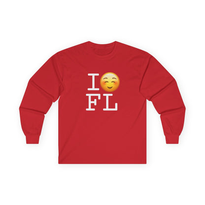 "I Blush at Florida" Long Sleeve Shirt