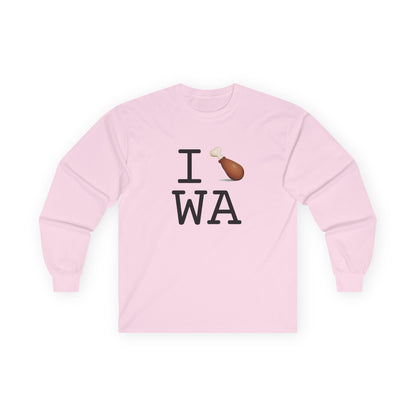 "I Chicken Drumstick Washington" Long Sleeve Shirt