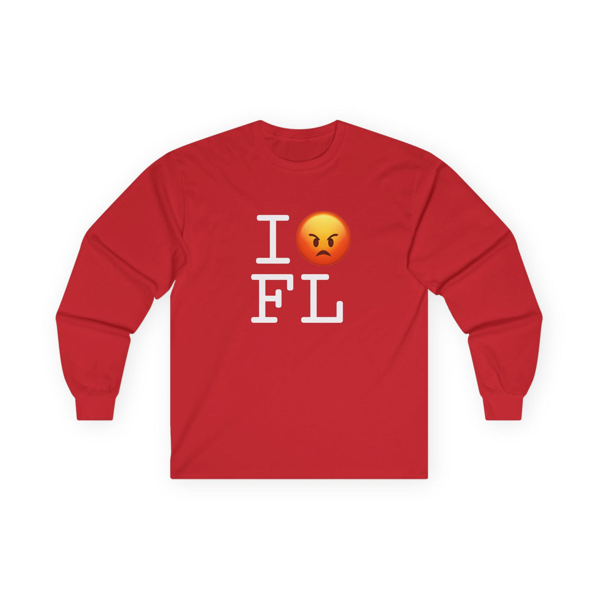 "I'm Angry about Florida" Long Sleeve Shirt