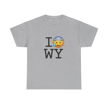 "I'm Anxiously Sweating in Wyoming" Tee