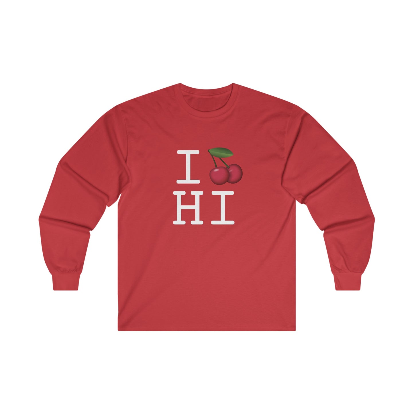 "I Cherry Hawaii" Long Sleeve Shirt