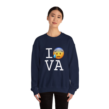 "I'm Anxiously Sweating in Virginia" Sweatshirt