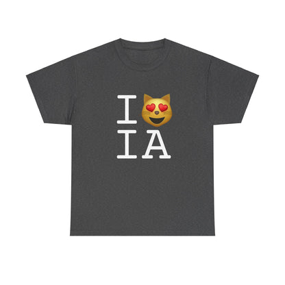 "I'm a Cat that Loves Iowa" Tee