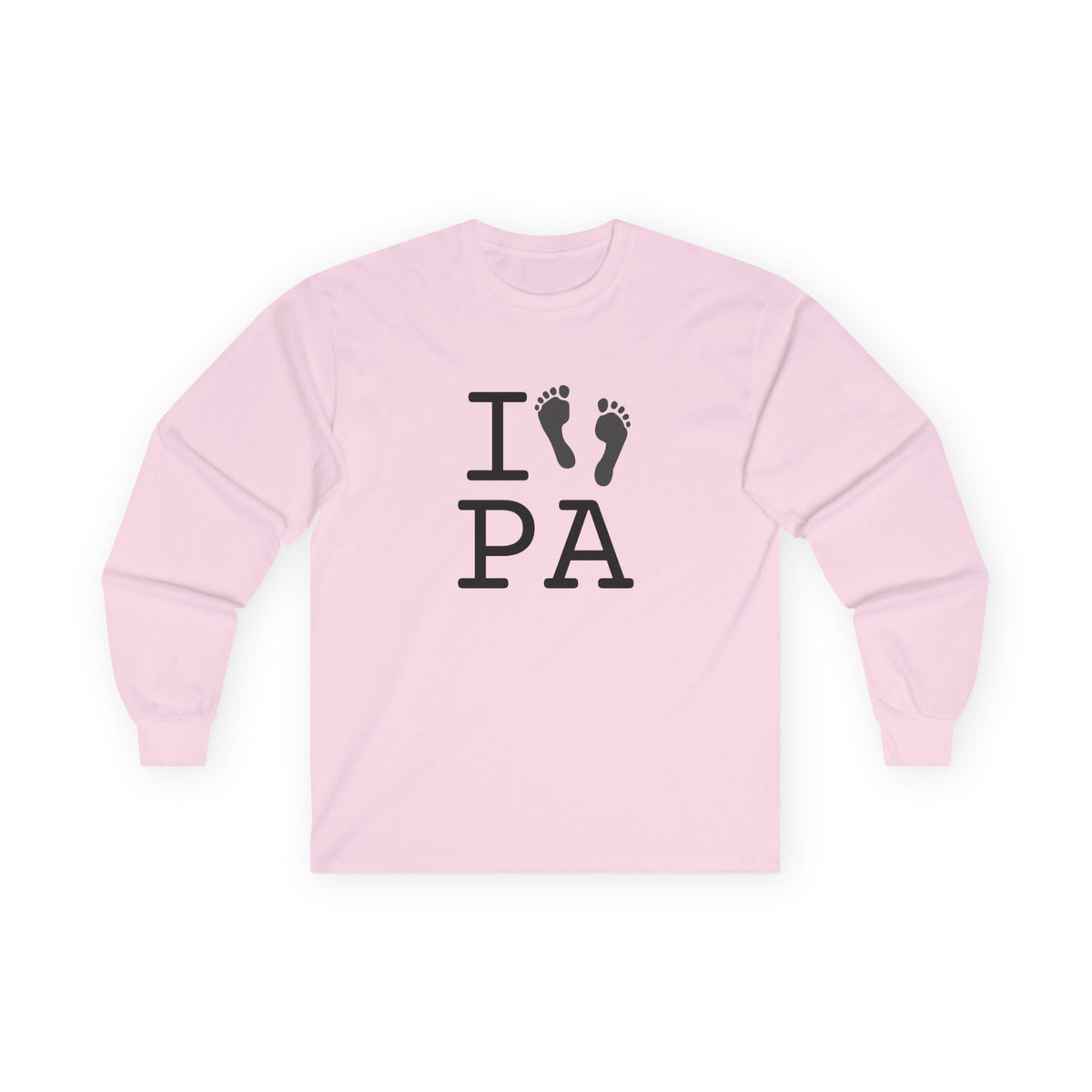 "I leave Footsteps in Pennsylvania" Long Sleeve Shirt