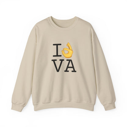 "I'm OK with Virginia" Sweatshirt