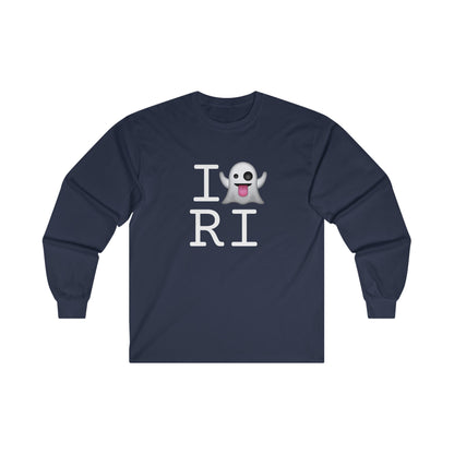 "I'm Ghosting Rhode Island" Long Sleeve Shirt