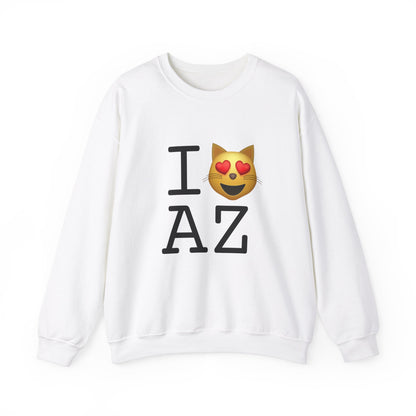 "I'm a Cat that Loves Arizona" Sweatshirt