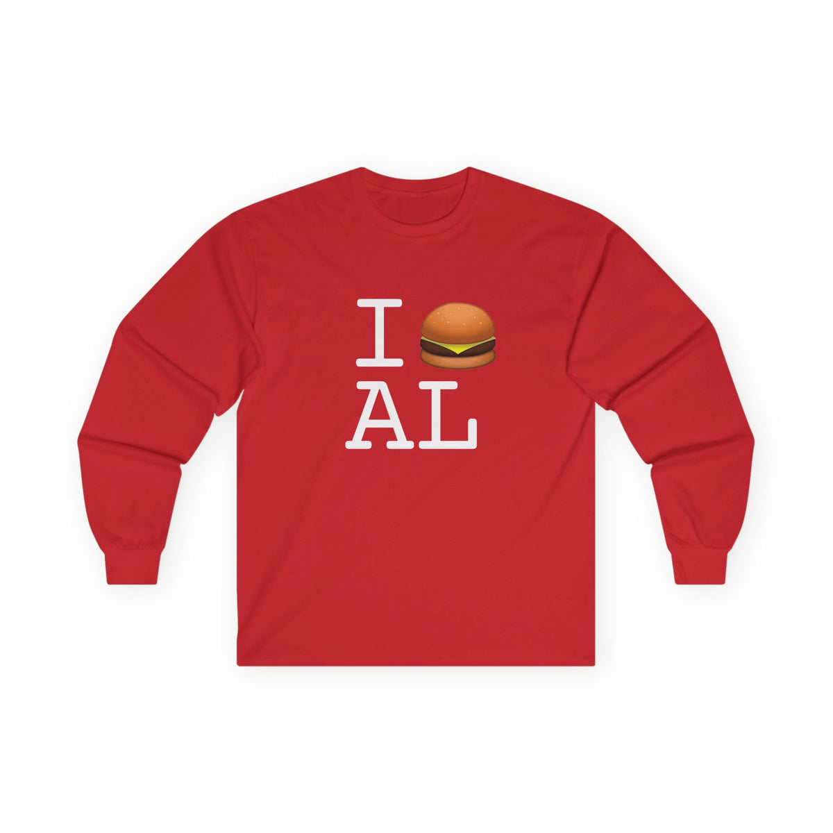 "I Cheeseburger Alabama" Long Sleeve Shirt