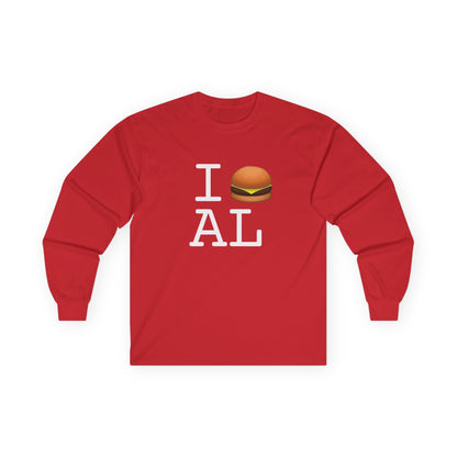 "I Cheeseburger Alabama" Long Sleeve Shirt