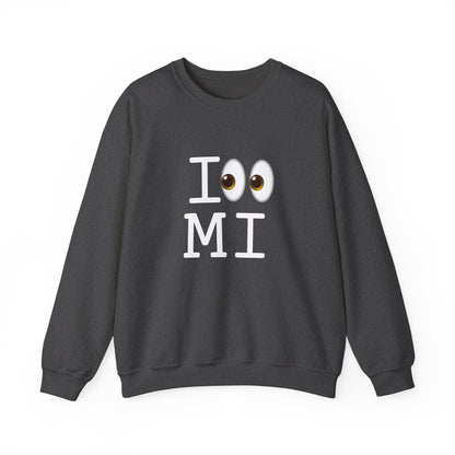 "I Look at Michigan" Sweatshirt