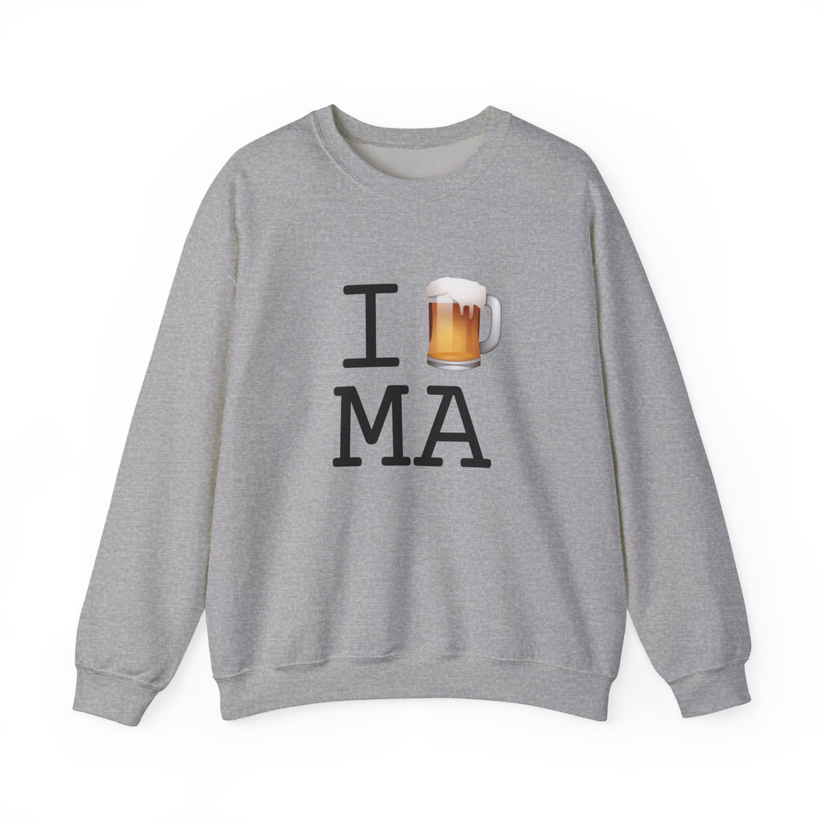 "I Beer Massachusetts" Sweatshirt