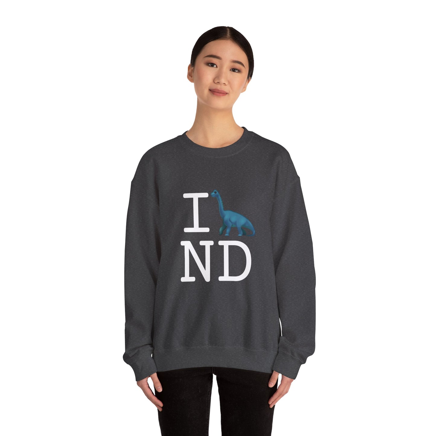 "I'm a Dinosaur in North Dakota" Sweatshirt