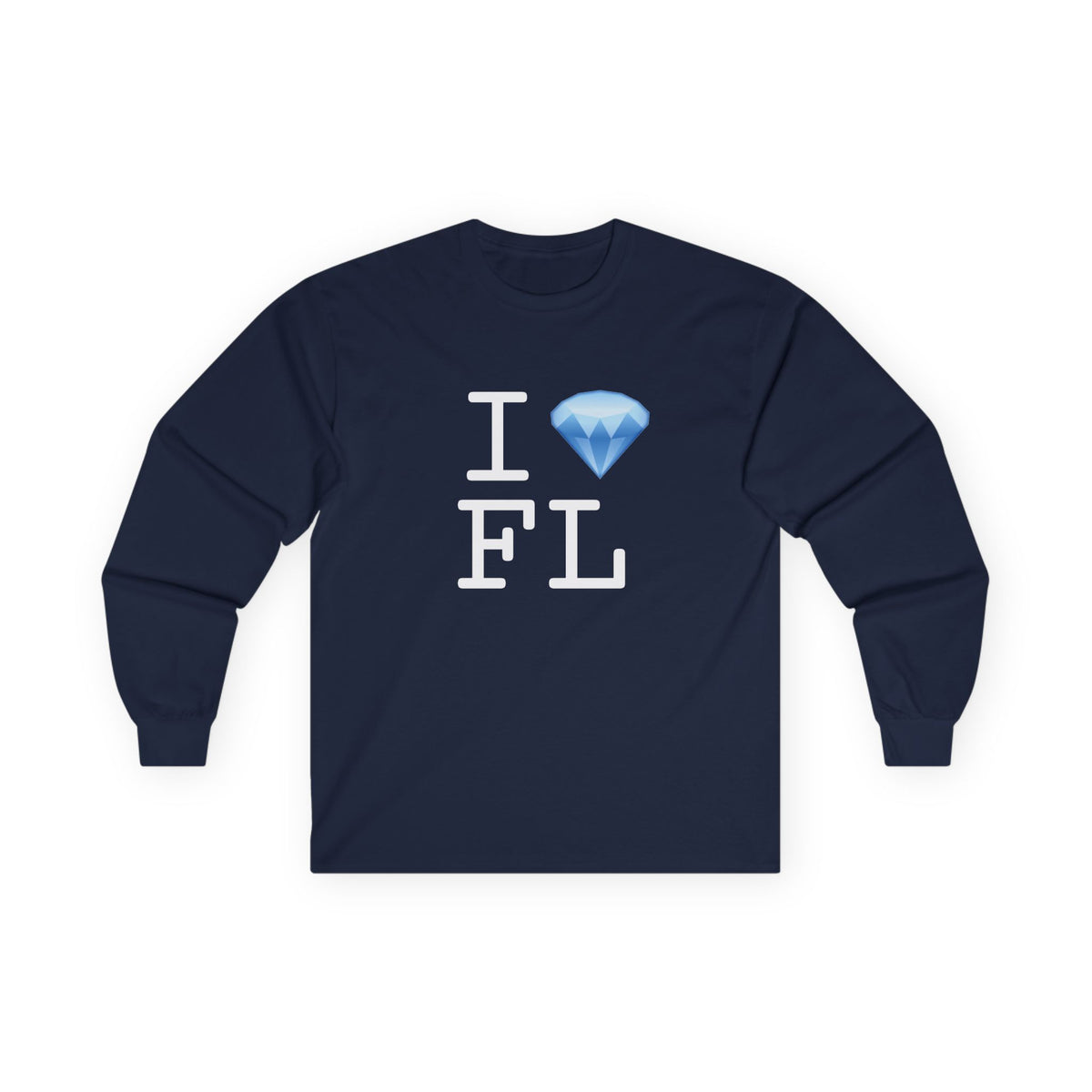 "I Diamond Florida" Long Sleeve Shirt