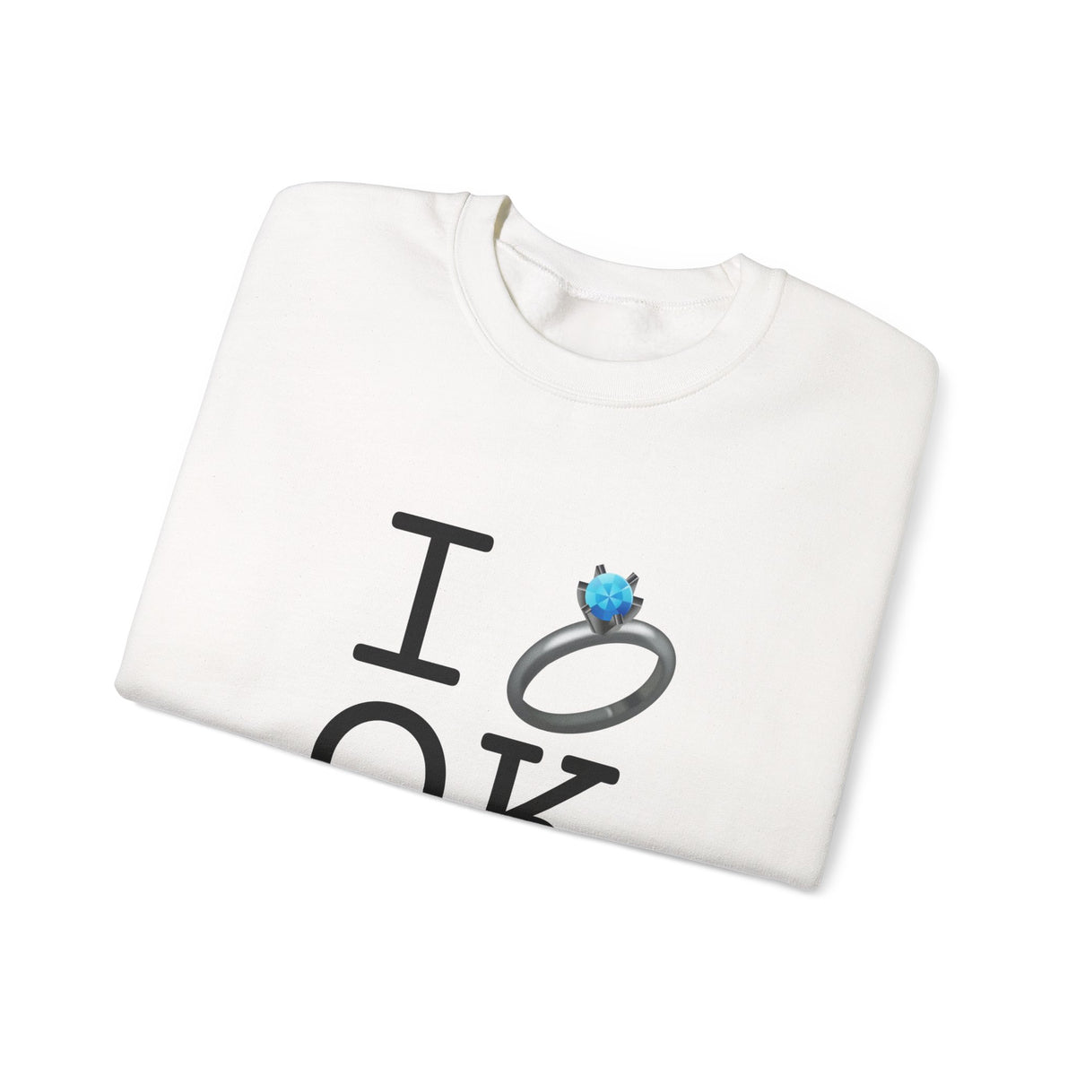"I'm Married to (Diamond Ring) Oklahoma" Sweatshirt