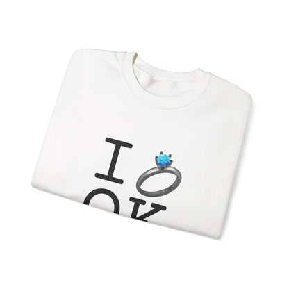 "I'm Married to (Diamond Ring) Oklahoma" Sweatshirt