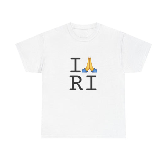 "I Pray for Rhode Island" Tee