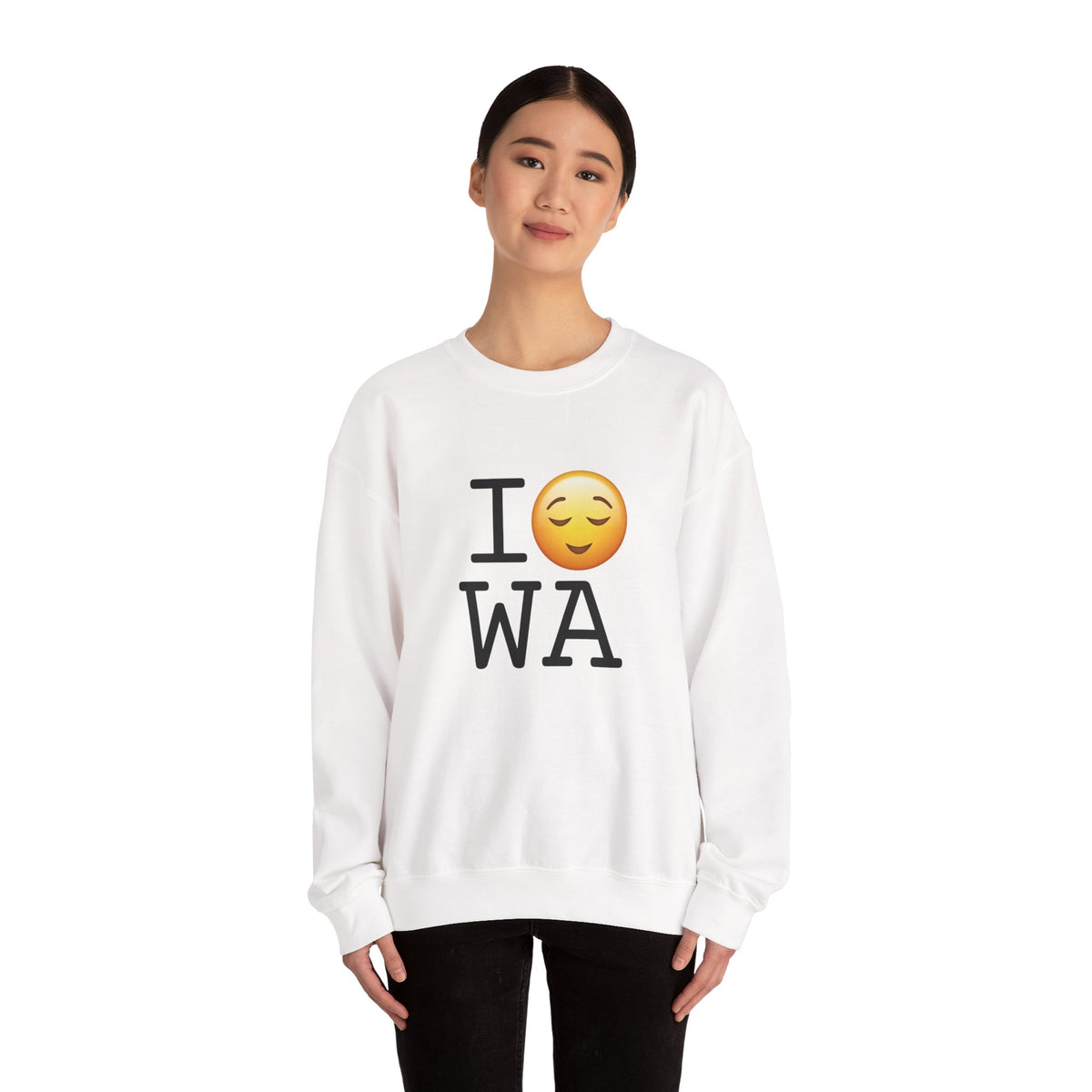 "I'm Relieved about Washington" Sweatshirt