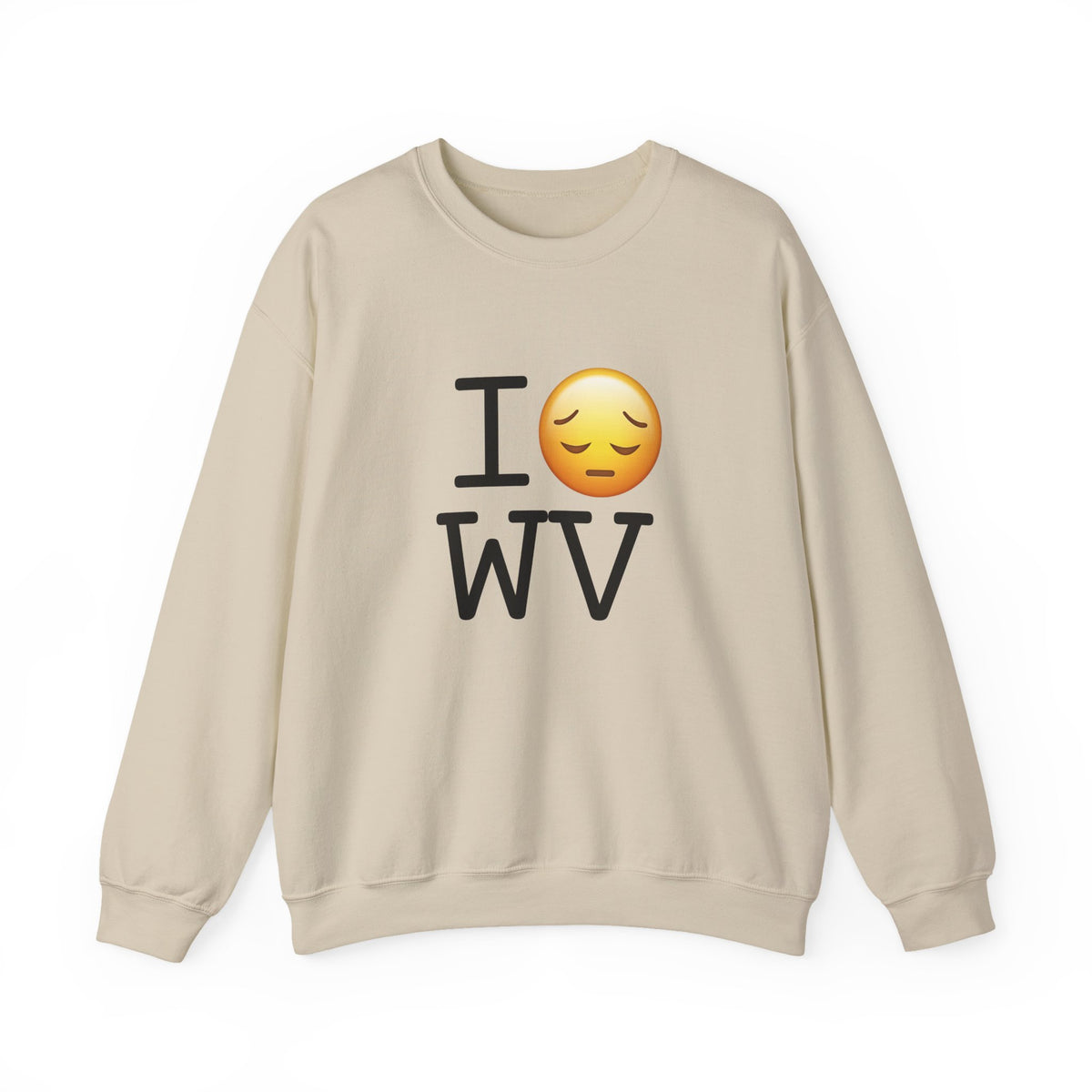 "I'm Depressed about West Virginia" Sweatshirt