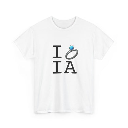 "I'm Married to (Diamond Ring) Iowa" Tee