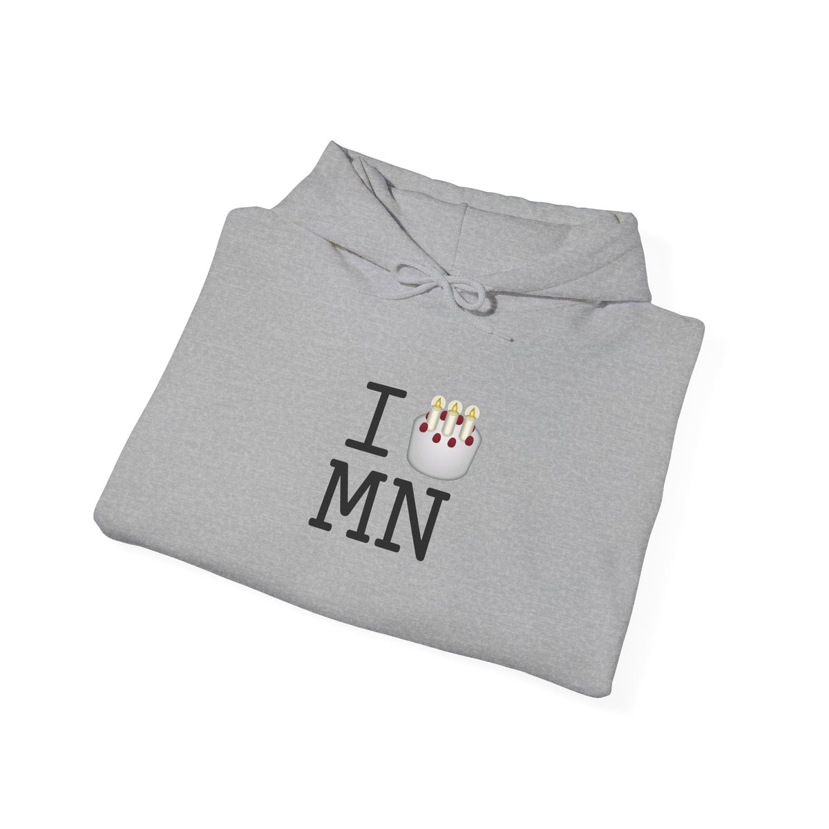 "I Birthday Cake Minnesota" Hoodie