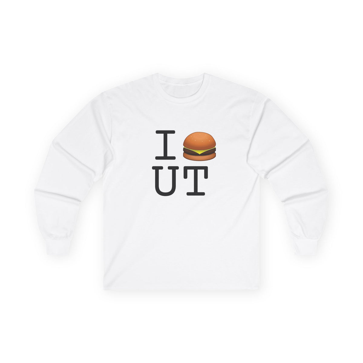 "I Cheeseburger Utah" Long Sleeve Shirt