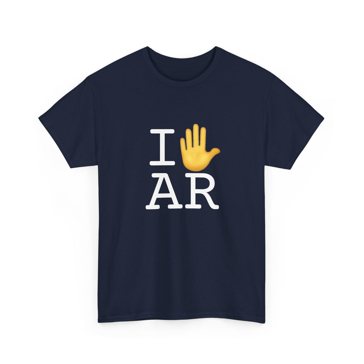"I Stop (Raised Hand) Arkansas" Tee