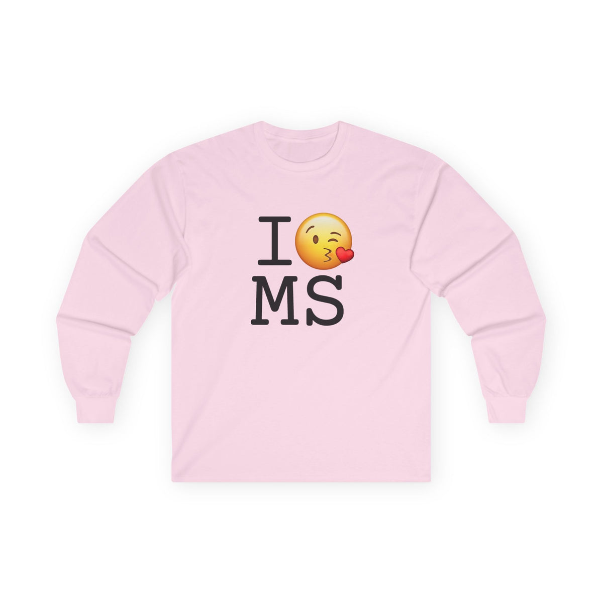 "I Blow a Kiss at Mississippi" Long Sleeve Shirt