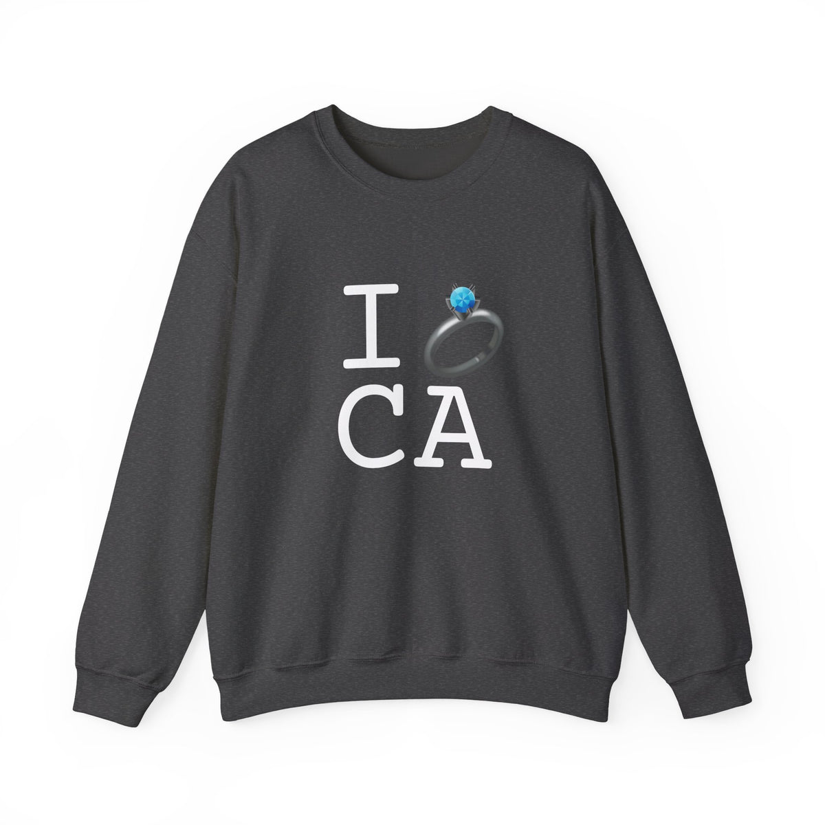 "I'm Married to (Diamond Ring) California" Sweatshirt