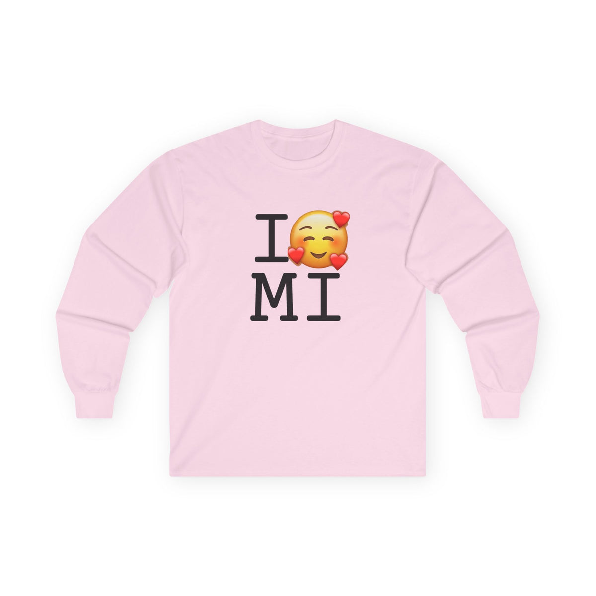 "I Adore Michigan" Long Sleeve Shirt