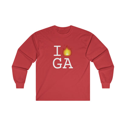 "I've got Fire for Georgia" Long Sleeve Shirt