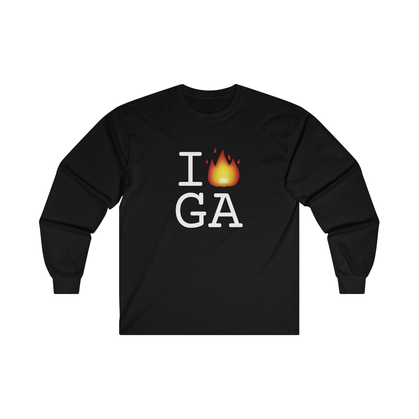 "I've got Fire for Georgia" Long Sleeve Shirt