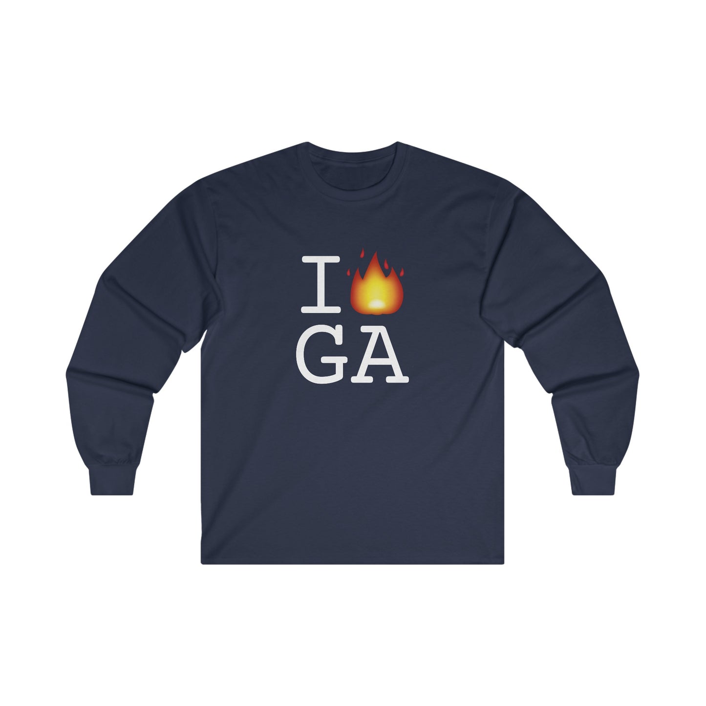 "I've got Fire for Georgia" Long Sleeve Shirt