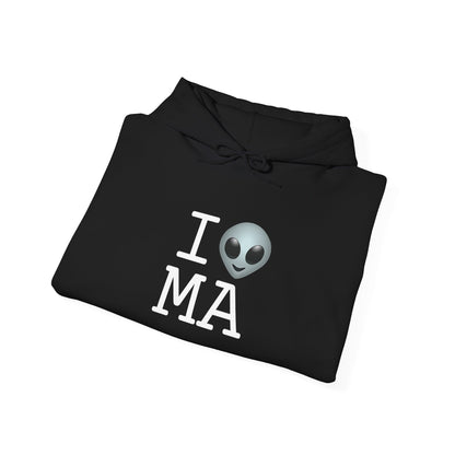 "I Feel Alien in Massachusetts" Hoodie