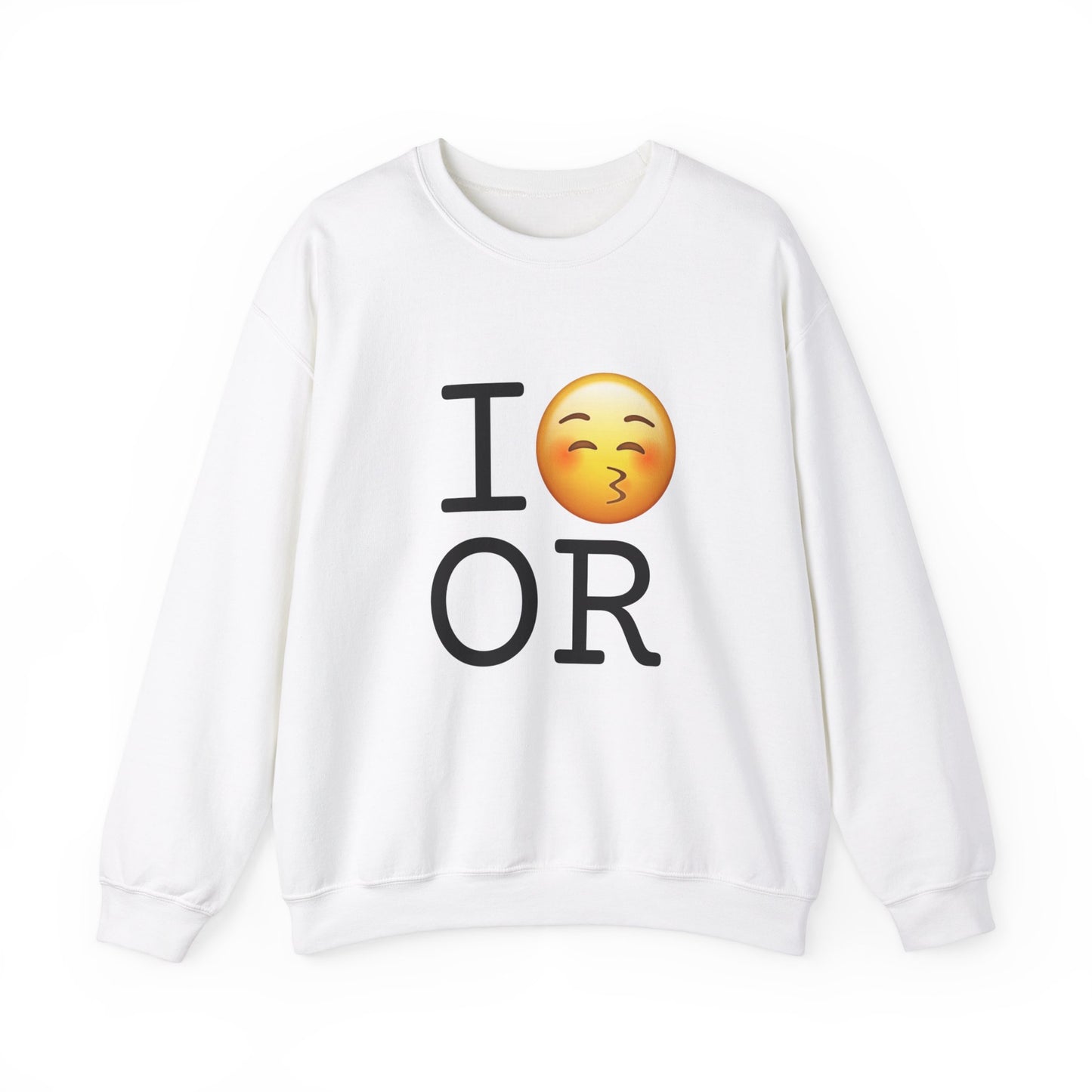 "I Kiss Oregon" Sweatshirt