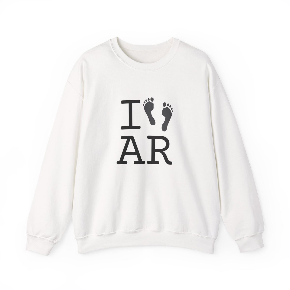 "I leave Footsteps in Arkansas" Sweatshirt
