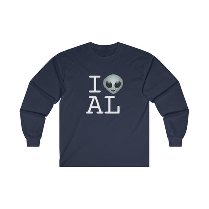 "I Feel Alien in Alabama" Long Sleeve Shirt